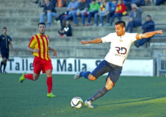 FC Vilafranca - Manlleu. Armand Beneyto
