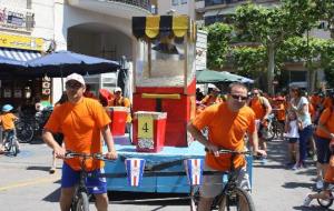 Festa de la Bicicleta 2015. 3r premi, dotat amb 250 euros, per a l'escola Marta Mata