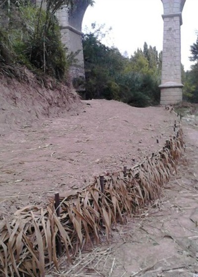 Finalitza l'arranjament del camí sota el riu Avernó a Sant Sadurní. Ajt Sant Sadurní d'Anoia