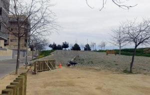 Finalitzen les obres de millora al parc de les Sitges de Vilafranca