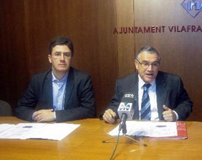 Ajuntament de Vilafranca. Francisco Romero i Pere Regull