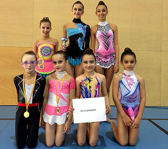 Eix. Gimnastes del CRVilafranca