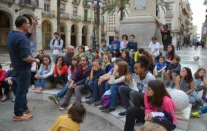 Gran acollida dels tallers castellers dels Bordegassos