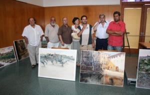 Guanyadors del Concurs de Pintura Ràpida de Vilafranca CCC 2015. Ajuntament de Vilafranca
