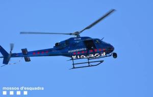 Helicòpter dels Mossos d'Esquadra. Mossos d'Esquadra