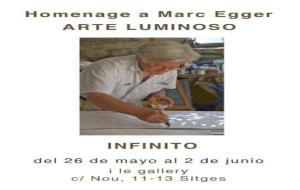 Homenatge a Marc Egger a I Le Gallery de  Sitges