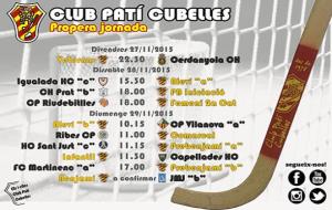 Horaris partits CP Cubelles