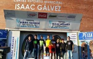 Unió Ciclista Vilanova. Ignacio Ramon de l'equip Controlpack es proclama vencedor de la IV Clàssica Isaac Gálvez