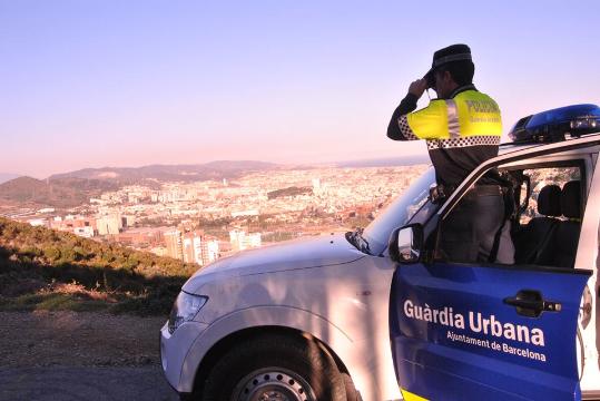 Guàrdia Urbana de Barcelo. Imatge d'arxiu de la Guàrdia Urbana de Barcelona