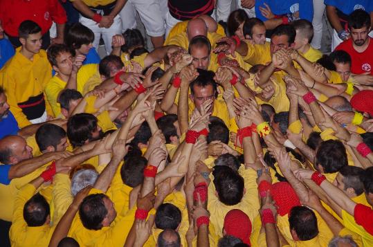 Imatge d'arxiu de la pinya dels Bordegassos. Yoko