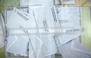 Eix. Imatge d'arxiu d'una urna a les eleccions municipals