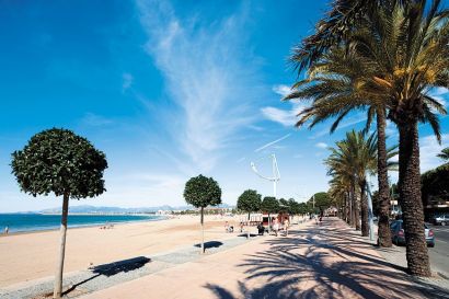 Imatge de la platja de Cambrils. Ajuntament de Cambrils