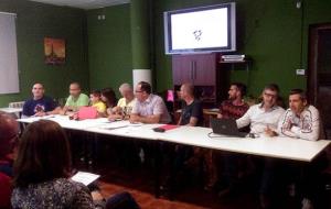 Eix. Imatge de l'assemblea