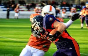 Edu Bosch. Imatges del partit entre els Eagles - Bocs