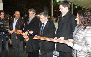 Inauguració de la pista de gel de Vilafranca del Penedès