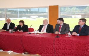 Inauguració del gimnàs municipal de Canyelles 