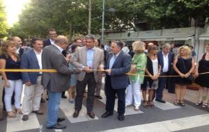 Inauguració oficial de la 9a edició de la Fira del Vi - Banc Sabadell Vijazz Penedès 2015. Generalitat de Catalunya