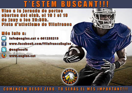 Eix. Jornada de portes obertes als Eagles