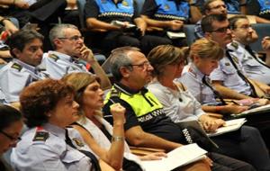 Jornada de treball de les policies catalanes del Garraf, a Vilanova i la Geltrú. Ajuntament de Vilanova