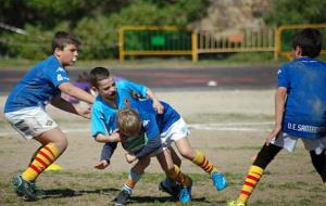 Jornada dEscoles auspiciada per la Federació Catalana de Rugbi