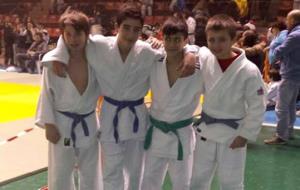 Eix. Judoques del Judo Vilafranca aquest passat cap de setmana