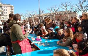 La 29a Xatonada Popular omple la Rambla malgrat el fred i el vent