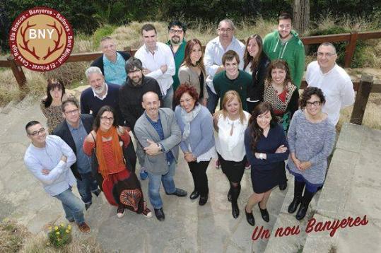 Un nou Banyeres. La candidatura d'Un nou Banyeres