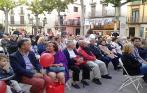 La candidatura encapçalada per Martí Carnicer ha realitzat lacte central de campanya a la Plaça Nova del Vendrell