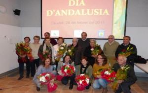 La celebració del Dia d'Andalusia a Calafell