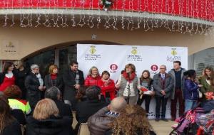 La consellera Irene Rigau inaugura la Fira de Santa Llúcia de Canyelles. Ajuntament de Canyelles