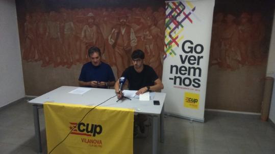 La CUP de Vilanova denuncia que el govern els vol fer fora del Consorci de l'Eixample Nord. CUP
