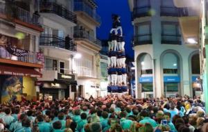 La diada de la de Sitges amb els Castellers de Vilafranca i els de la Vila de Gràcia