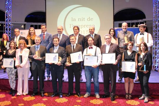 ADEPG. La Nit de lADEPG guardona 12 empreses del Penedès i Garraf