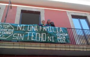 PAH Garraf. La PAH Garraf ocupa un edifici buit al centre de Vilanova i la Geltrú