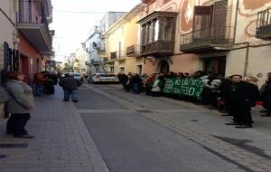 La PAH Garraf ocupa un edifici buit al centre de Vilanova i la Geltrú