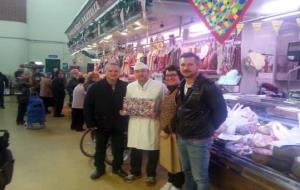 La parada Cansaladeria Martínez  guanya el segon premi del concurs de Carnaval del Mercat del Centre de Vilanova