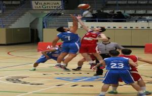 La Parròquia-Samà Masculí no dóna opcions al Bàsquet Ribes en el derbi de primera catalana