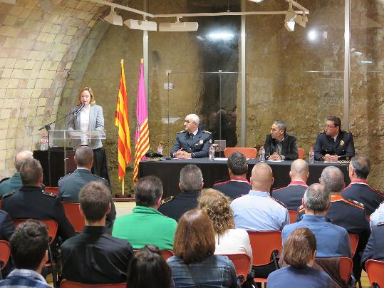 La Policia Local de Santa Margarida i els Monjos celebra el seu 25 aniversari. EIX