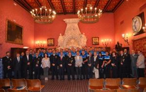 La Policia Local de Sitges celebra el dia del seu patró. Ajuntament de Sitges