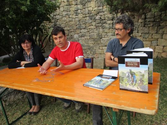 Ajuntament d'Olèrdola. La presentació del còmic Olèrdola 1058 es converteix en un dels actes més rellevants dels viscuts en la 35a Trobada