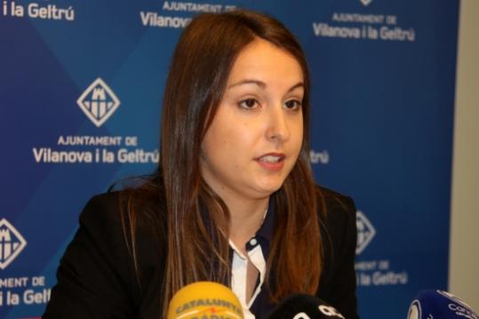 La Regidora de Serveis Socials de Vilanova i la Geltrú, Gisela Vargas. ACN