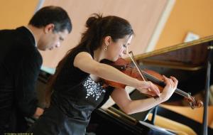 EIX. La violinista vilafranquina Laura Rafecas