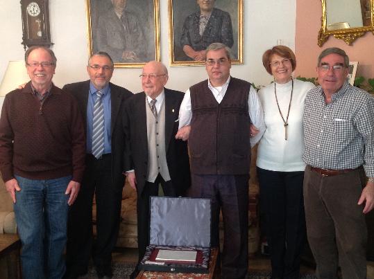 Ajuntament de Vilafranca. Lactivista cultural vilafranquí Manel Cervera Fita fa 100 anys