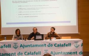 LAjuntament de Calafell presenta el projecte de remodelació del camp de futbol que acollirà els Jocs Mediterranis Tarragona 2017