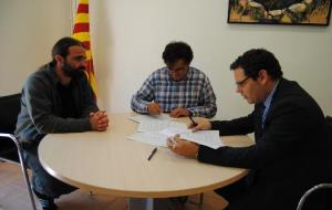 Ajt Sant Pere de Ribes. LAjuntament de Sant Pere de Ribes ha signat un conveni amb lempresa Aigües Sant Pere de Ribes