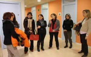 Ajuntament de Vilanova. L'Alcaldessa i les regidores de Serveis Socials i Educació visiten les noves instal·lacions del CDIAP