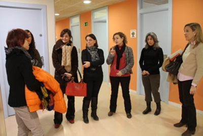 Ajuntament de Vilanova. L'Alcaldessa i les regidores de Serveis Socials i Educació visiten les noves instal·lacions del CDIAP