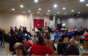L'AV La Collada explica als seus socis el pressupost municipal. AV La Collada