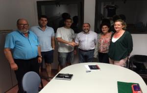 EIX. L’Entesa i ERC signen un pacte de govern a La Granada