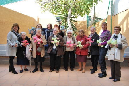 Les àvies de Cubelles mostren la seva cara més solidària. Ajuntament de Cubelles